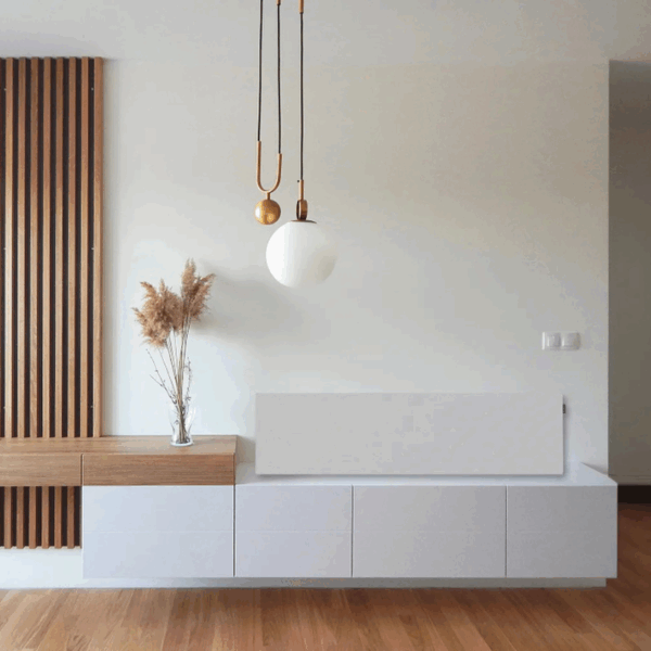 Canvas Solo gris clair
